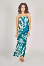 Load image into Gallery viewer, Jessica Dress in Blue Odes Revisited
