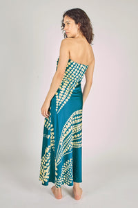 Jessica Dress in Blue Odes Revisited