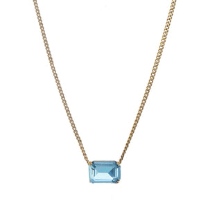 Rubin Necklace in Aquamarine