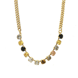 Mini Oakland Necklace in Mixed Metallics