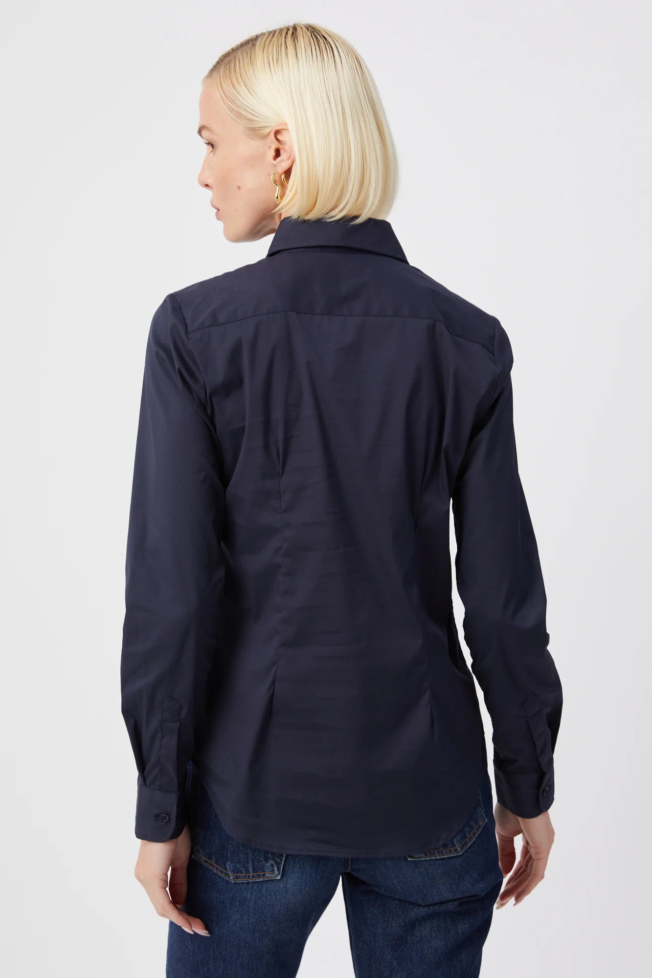 Essentials Icon Shirt in Dark Navy