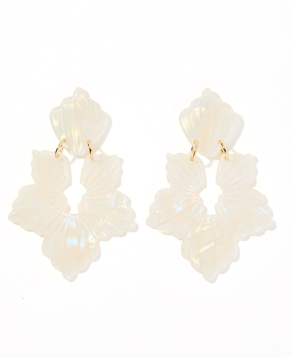 Michelle Earrings in Iridescent