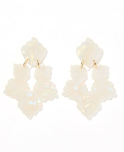 Michelle Earrings in Iridescent