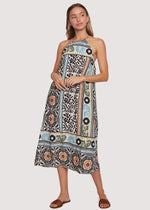 Load image into Gallery viewer, Oracle Dress in Black Midi Dress
