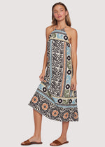 Load image into Gallery viewer, Oracle Dress in Black Midi Dress
