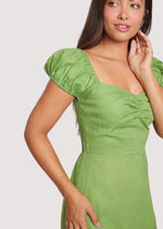 Load image into Gallery viewer, Elia Midi Dress in Green
