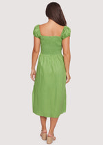 Load image into Gallery viewer, Elia Midi Dress in Green
