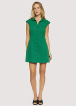 Load image into Gallery viewer, Portofino Bliss Mini Dress in Forest Green
