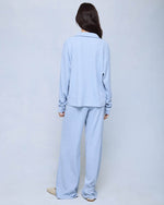 Load image into Gallery viewer, Waffle Thermal Henley Set In Alpine
