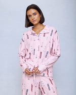 Load image into Gallery viewer, Waffle Thermal Henley Set in Apres Ski
