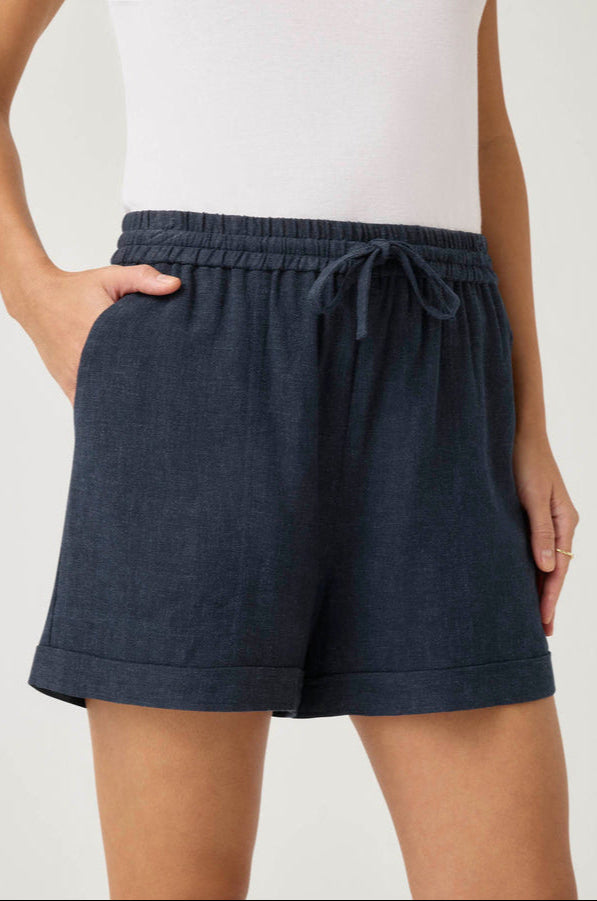 Coastal Short in Navy