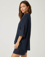 Load image into Gallery viewer, Coastal Top in Navy
