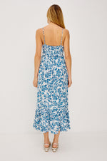 Load image into Gallery viewer, Wisteria Dress in Azure Jasmine
