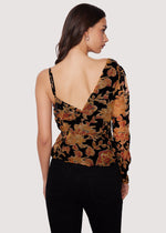 Load image into Gallery viewer, Cabin Hideaway Top in Black Floral
