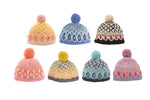Load image into Gallery viewer, Vintage Chalet Knit Hat in Blue
