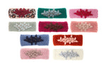 Load image into Gallery viewer, Felt Flower Headband in Emerald
