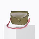 Load image into Gallery viewer, West Calf Leather Bag in Khaki
