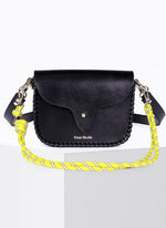 Load image into Gallery viewer, West Calf Leather Bag in Black
