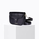 Load image into Gallery viewer, West Calf Leather Bag in Black
