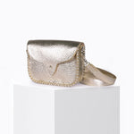 Load image into Gallery viewer, West Lamb Leather Bag in Gold
