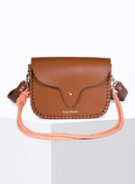 Load image into Gallery viewer, West Calf Leather Bag in Tan
