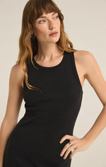 Load image into Gallery viewer, Goodwin Midi Dress in Black
