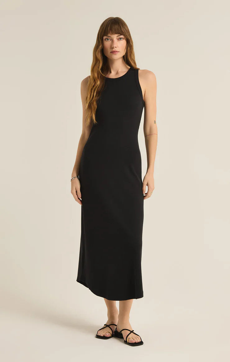 Goodwin Midi Dress in Black