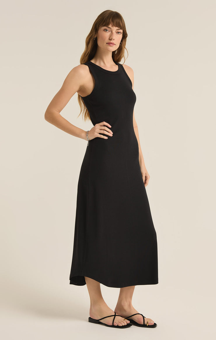 Goodwin Midi Dress in Black