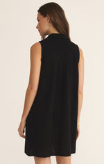 Load image into Gallery viewer, New Light Gauze Mini Dress in Black
