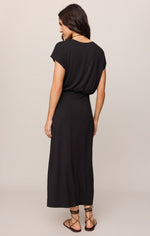 Load image into Gallery viewer, Anika Midi Dress in Black
