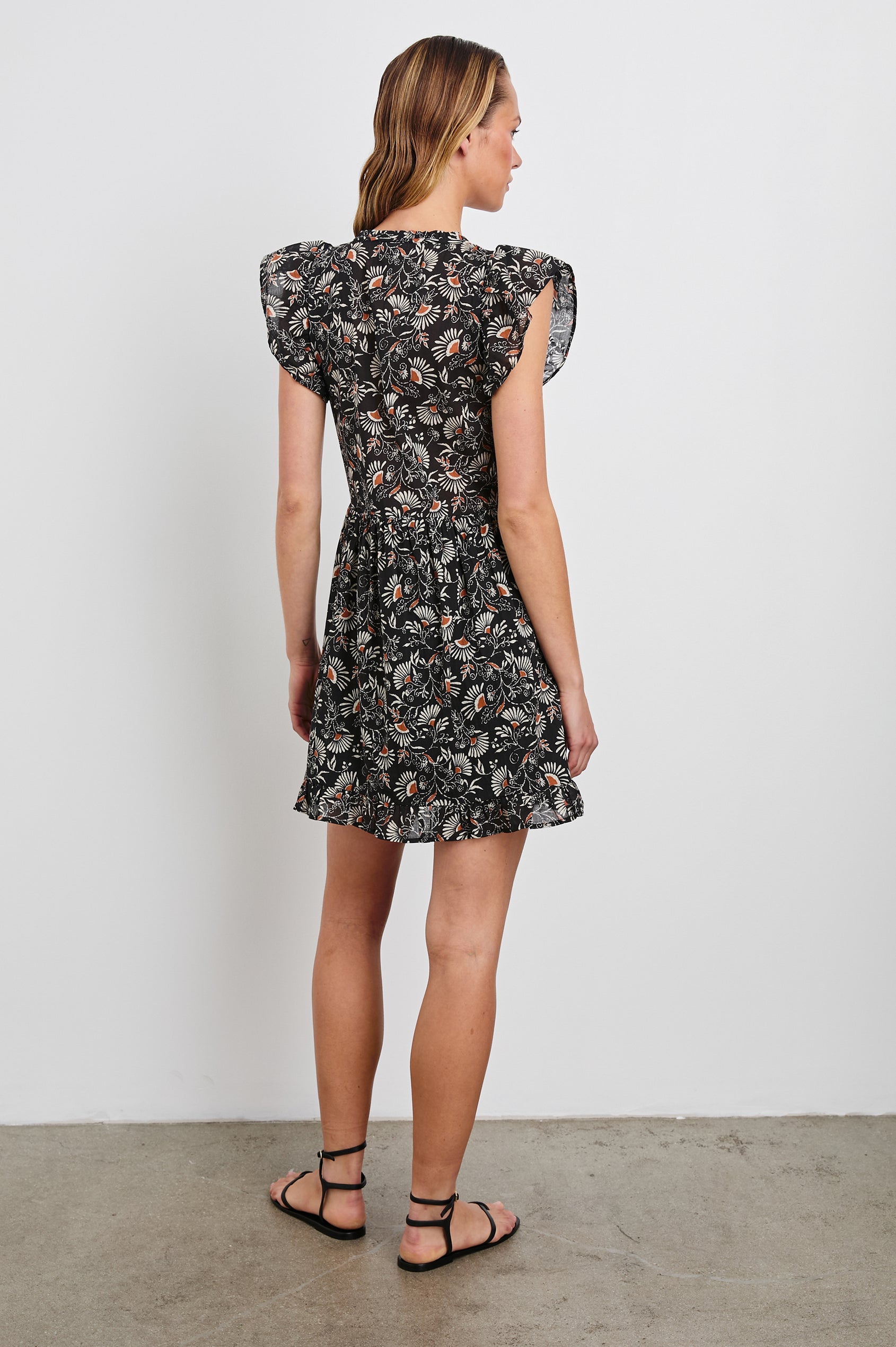 Zinnia Dress in Cassia