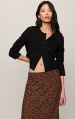 Load image into Gallery viewer, Europa Leopard Skirt in Burnt Umber
