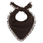 Load image into Gallery viewer, Distressed Triangle Cashmere Scarf in Pluto
