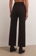 Load image into Gallery viewer, Esder Twill Pant in Black
