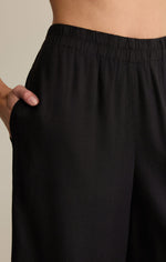Load image into Gallery viewer, Scout Linen Pant in Black
