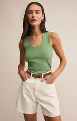 Load image into Gallery viewer, Sirena Rib Tank in Lawn
