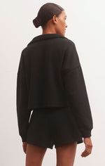 Load image into Gallery viewer, Soho Fleece Sweatshirt in Black
