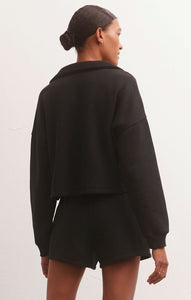 Soho Fleece Sweatshirt in Black