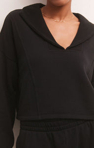 Soho Fleece Sweatshirt in Black