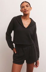Load image into Gallery viewer, Soho Fleece Sweatshirt in Black
