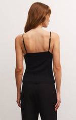 Load image into Gallery viewer, Anza Sparkle Cami in Black
