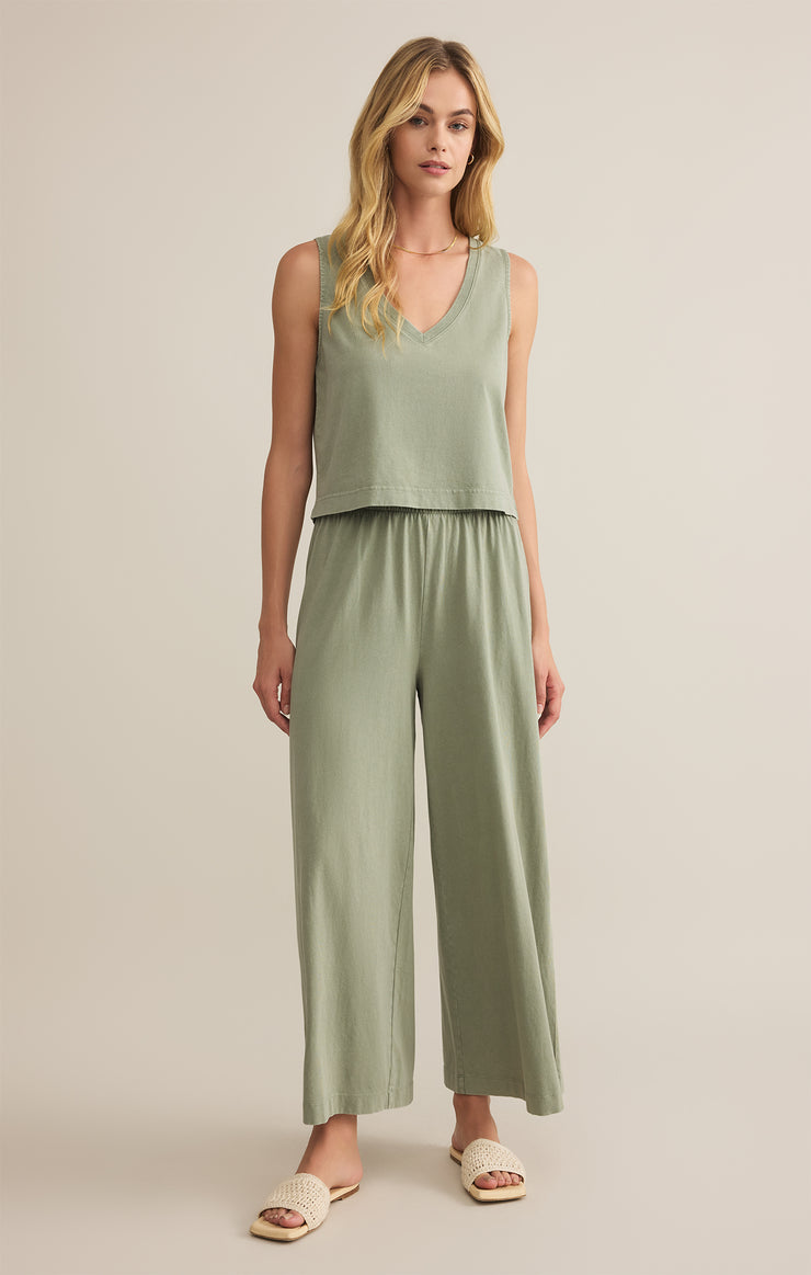 Scout Jersey Pant in Avocado