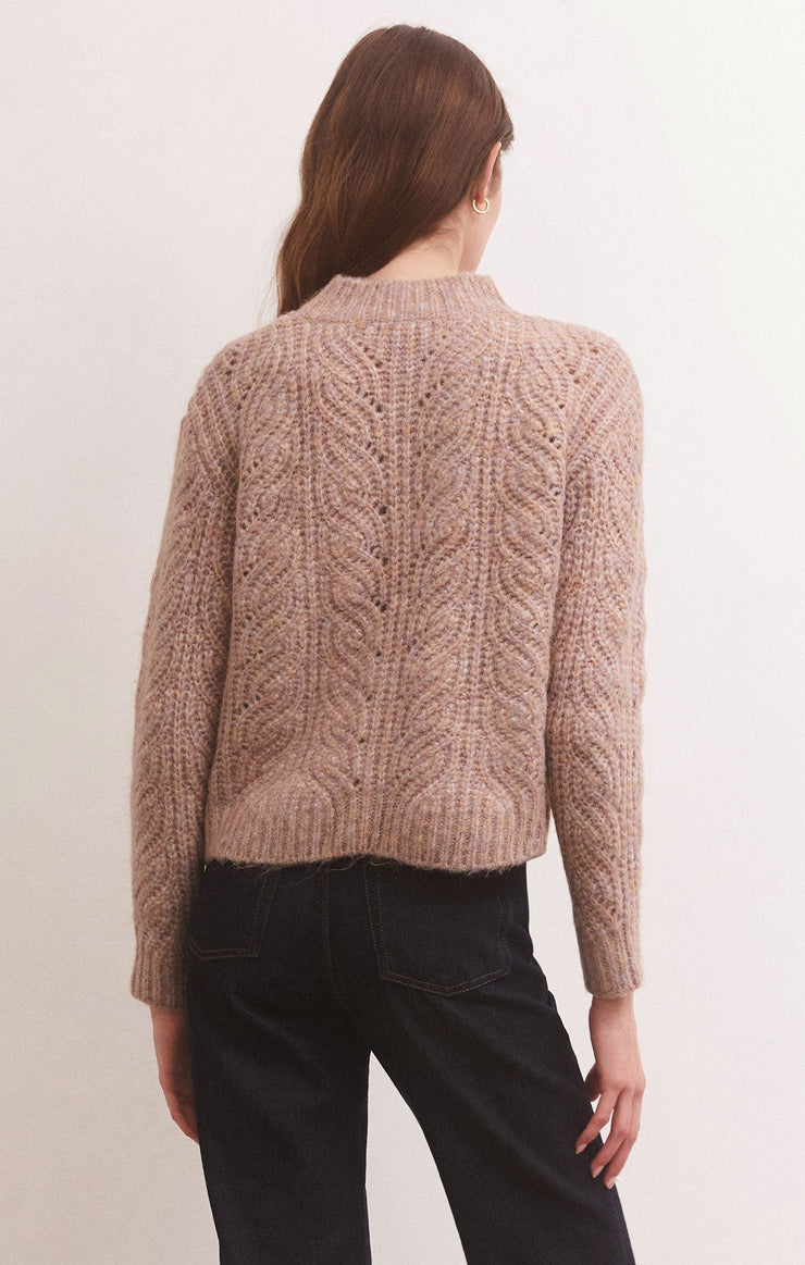Dove Sweater in Shadow Mauve