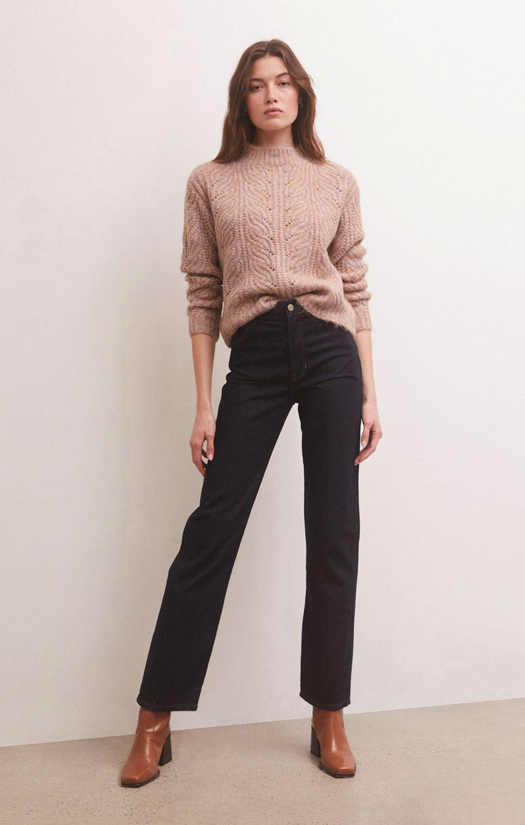Dove Sweater in Shadow Mauve