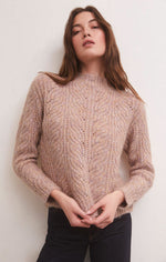 Load image into Gallery viewer, Dove Sweater in Shadow Mauve
