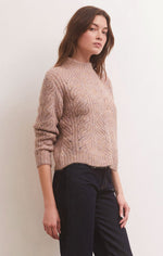 Load image into Gallery viewer, Dove Sweater in Shadow Mauve

