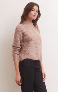Dove Sweater in Shadow Mauve