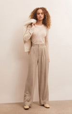 Load image into Gallery viewer, Tibi Mesh Sweater in Sandstone
