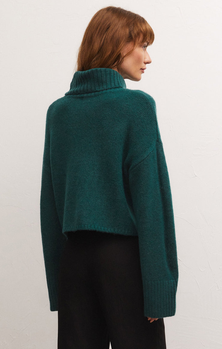 Ursa Sweater Top in Abyss