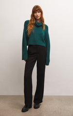 Load image into Gallery viewer, Ursa Sweater Top in Abyss
